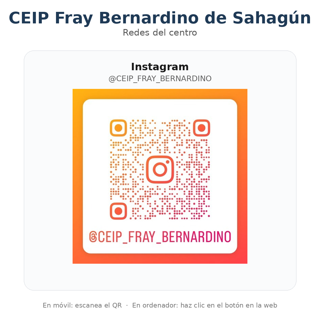 Instagram del centro